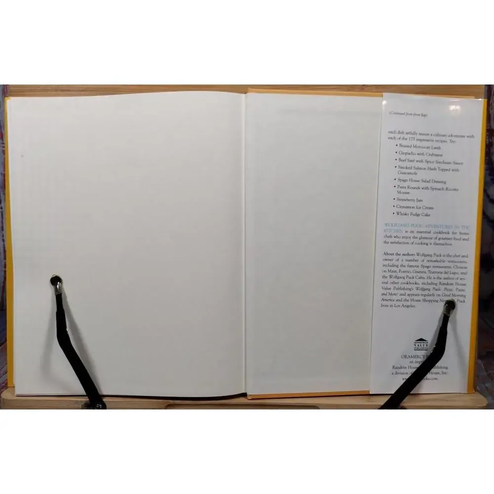 Wolfgang‎ Puck: Adventures in the Kitchen - Hardcover Cookbook